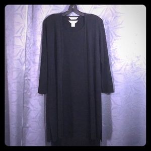 Black dress with jacket set